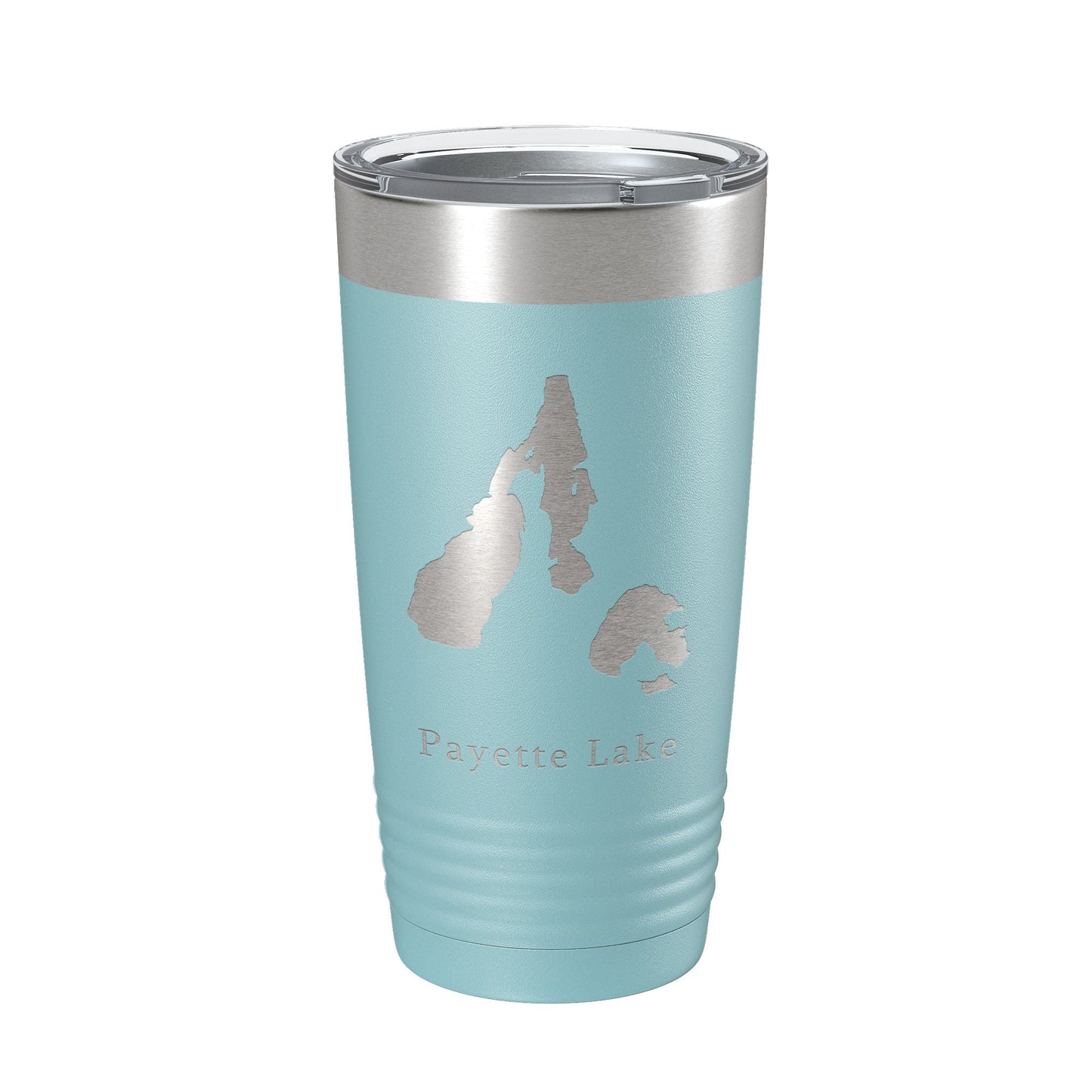 Payette Lake Map Tumbler Travel Mug Insulated Laser Engraved Coffee Cup Idaho 20 oz-13