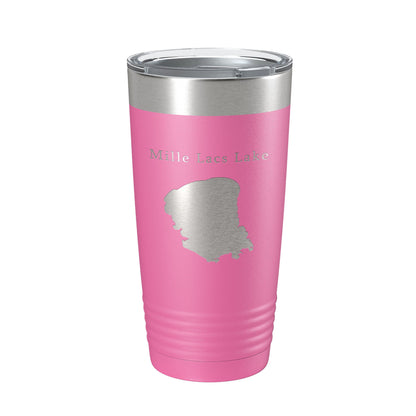 Mille Lacs Lake Map Tumbler Travel Mug Insulated Laser Engraved Coffee Cup Minnesota 20 oz-11
