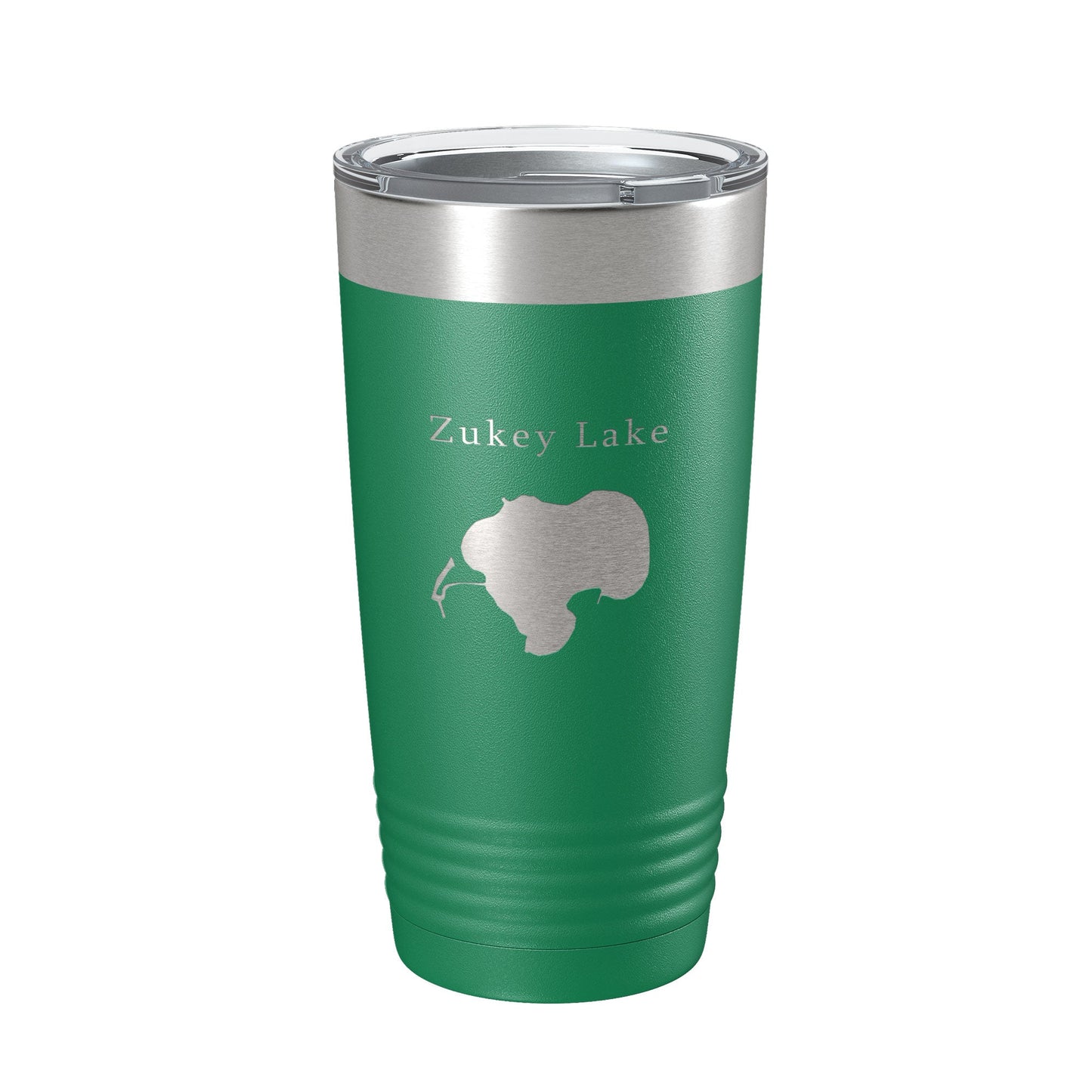 Zukey Lake Map Tumbler Travel Mug Insulated Laser Engraved Coffee Cup Huron River Chain of Lakes Michigan 20 oz-9