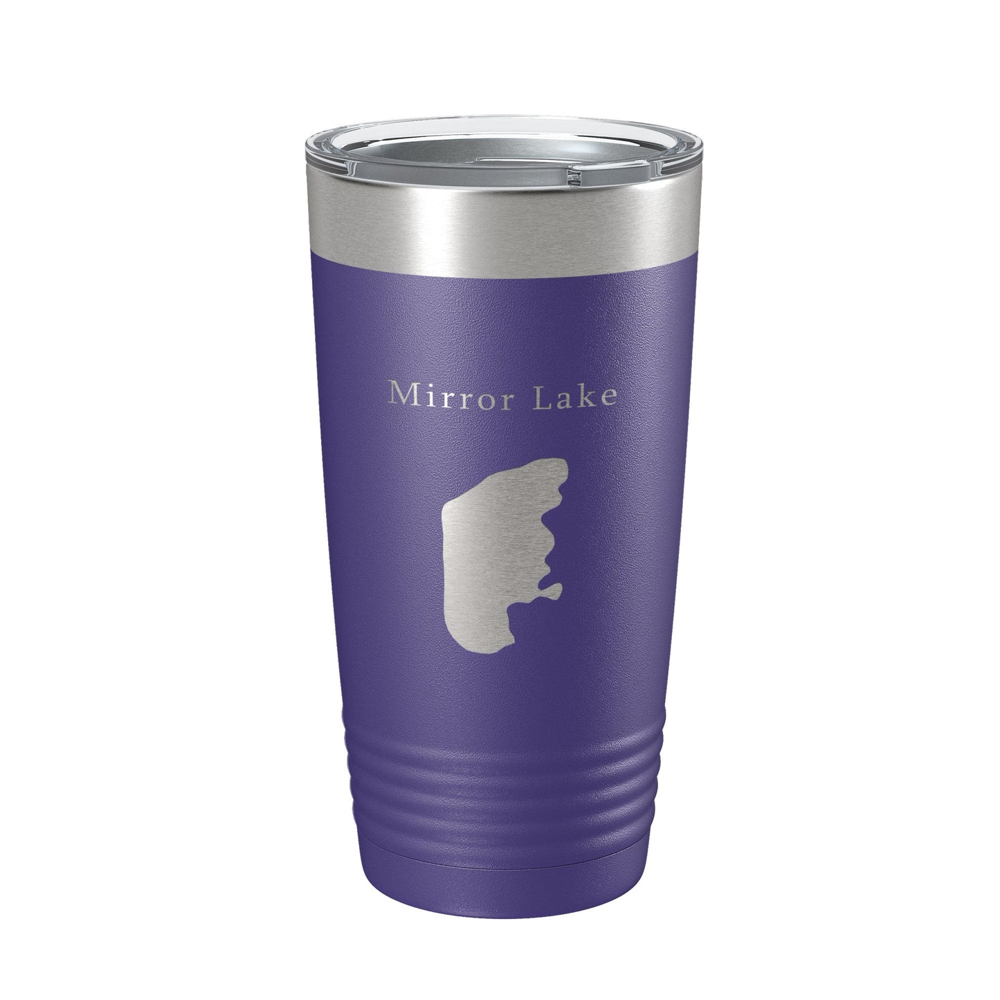 Mirror Lake Map Tumbler Travel Mug Insulated Laser Engraved Coffee Cup Utah 20 oz-15
