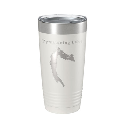 Pymatuning Lake Map Tumbler Travel Mug Insulated Laser Engraved Coffee Cup Ohio Pennsylvania 20 oz-7