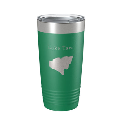 Lake Tara Map Tumbler Travel Mug Insulated Laser Engraved Coffee Cup Georgia 20 oz-9