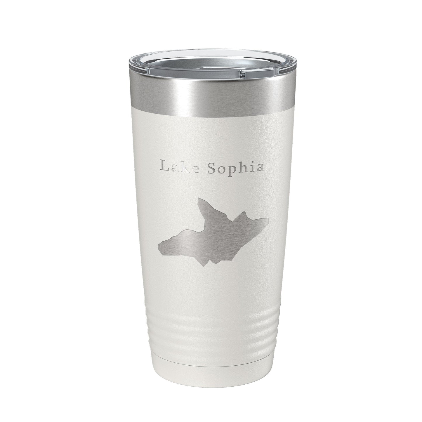 Lake Sophia Map Tumbler Travel Mug Insulated Laser Engraved Coffee Cup Hot Springs Village Arkansas 20 oz-1
