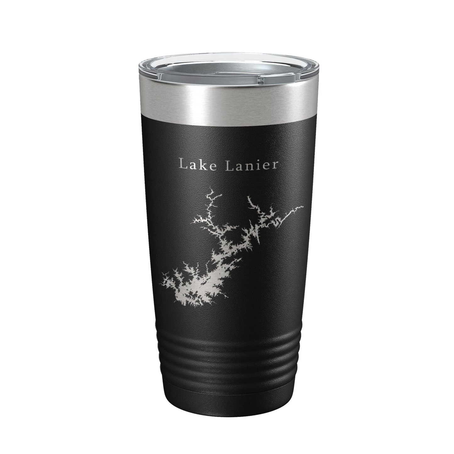 Lake Lanier Map Tumbler Travel Mug Insulated Laser Engraved Coffee Cup Sidney Georgia 20 oz-5