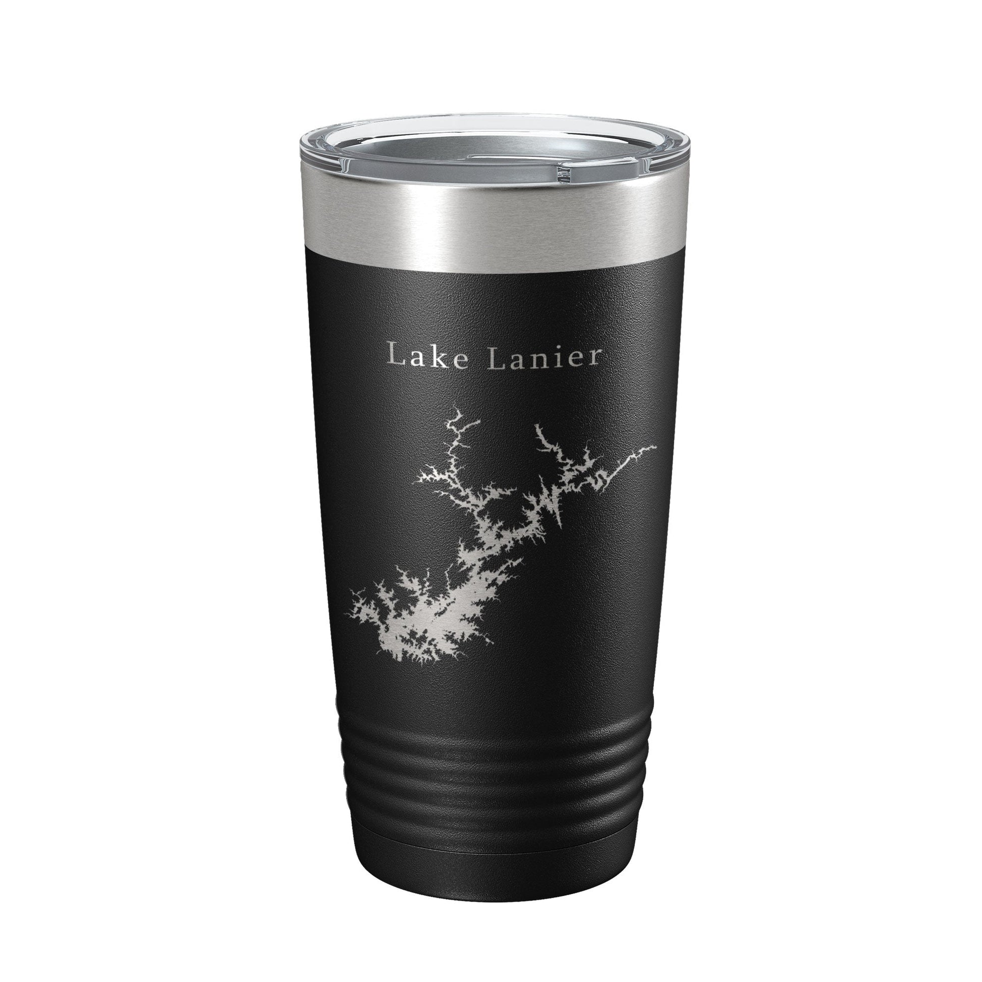 Lake Lanier Map Tumbler Travel Mug Insulated Laser Engraved Coffee Cup Sidney Georgia 20 oz-5