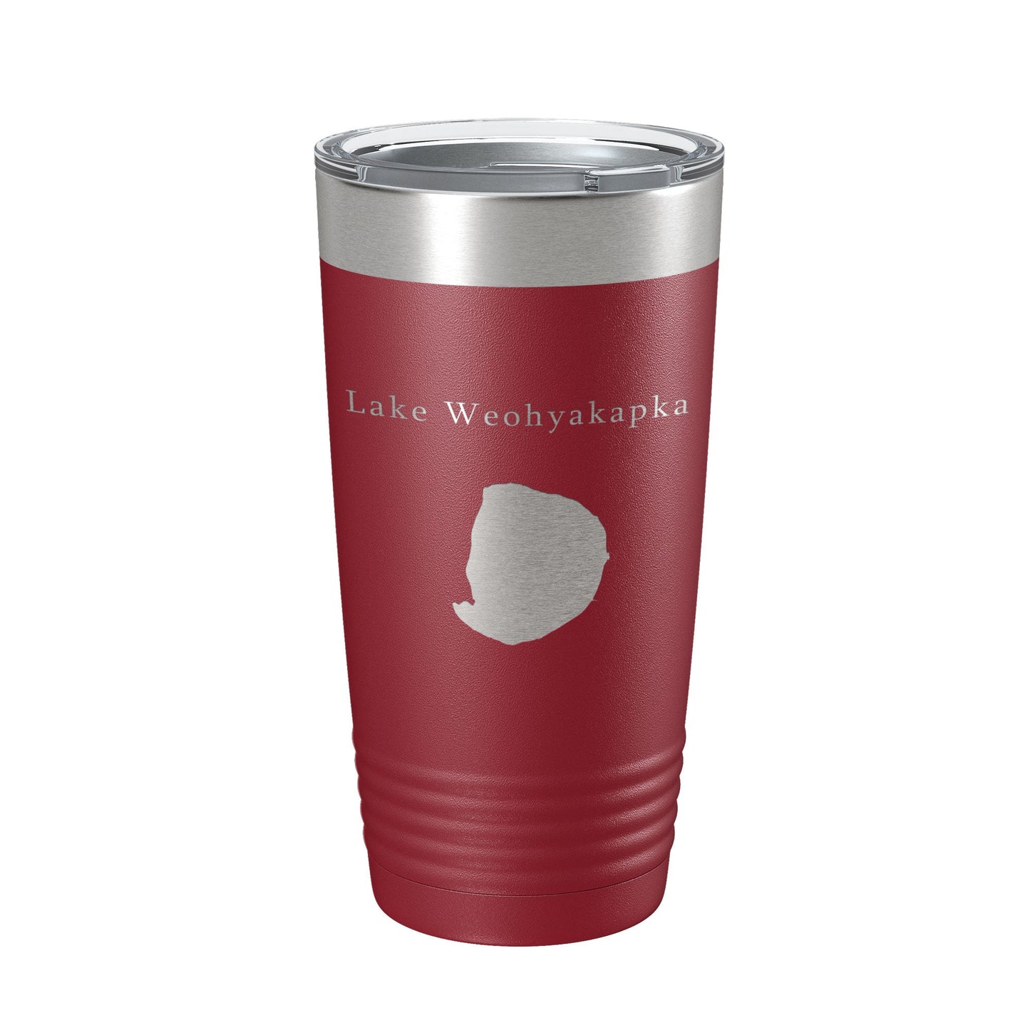 Lake Weohyakapka Map Tumbler Travel Mug Insulated Laser Engraved Coffee Cup Florida 20 oz-18