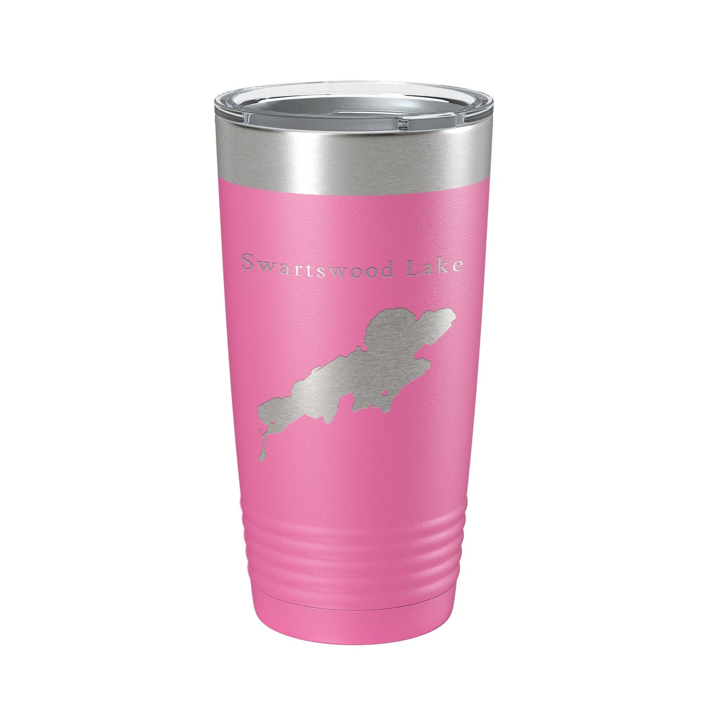 Swartswood Lake Map Tumbler Travel Mug Insulated Laser Engraved Coffee Cup New Jersey 20 oz-11