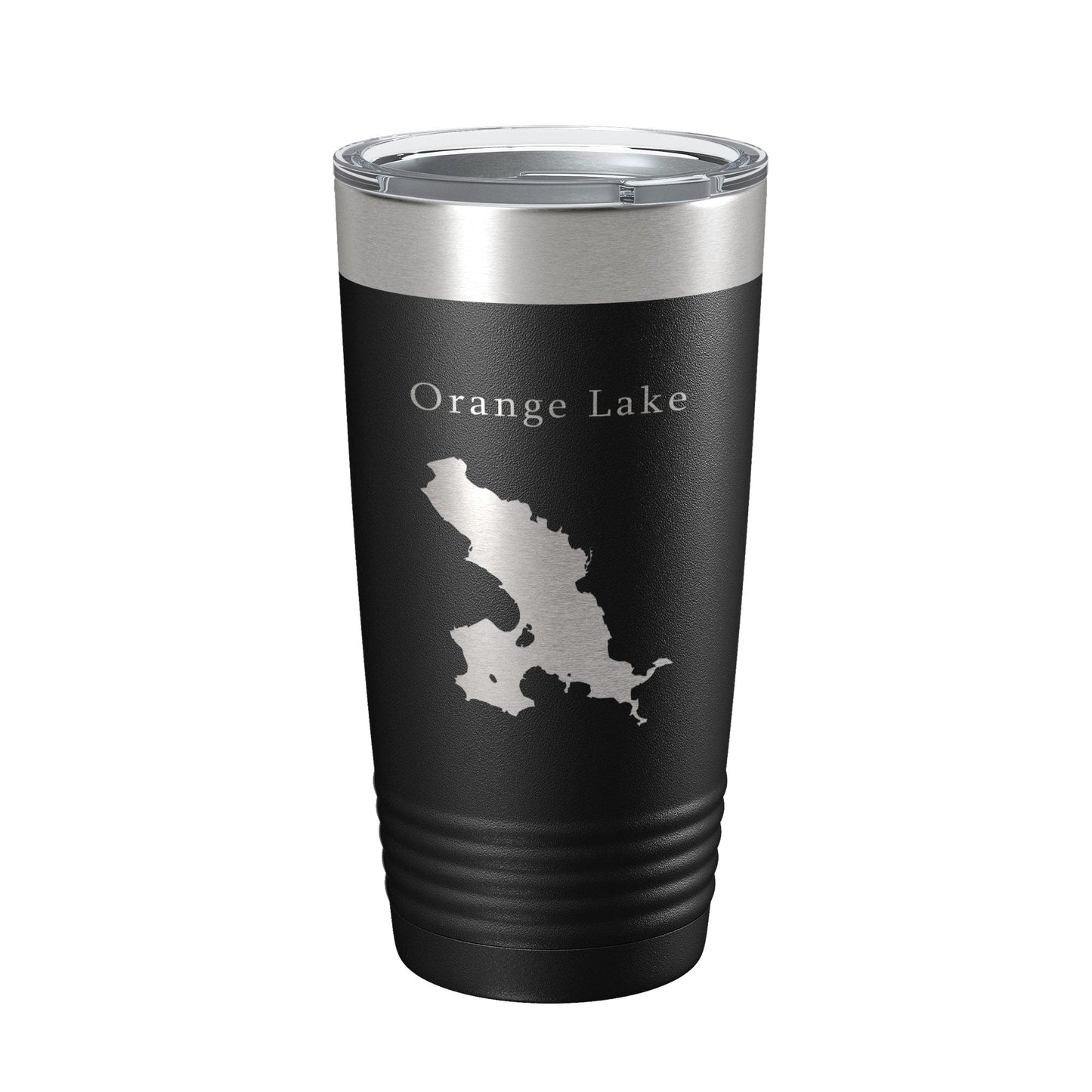 Orange Lake Map Tumbler Travel Mug Insulated Laser Engraved Coffee Cup Florida 20 oz-5