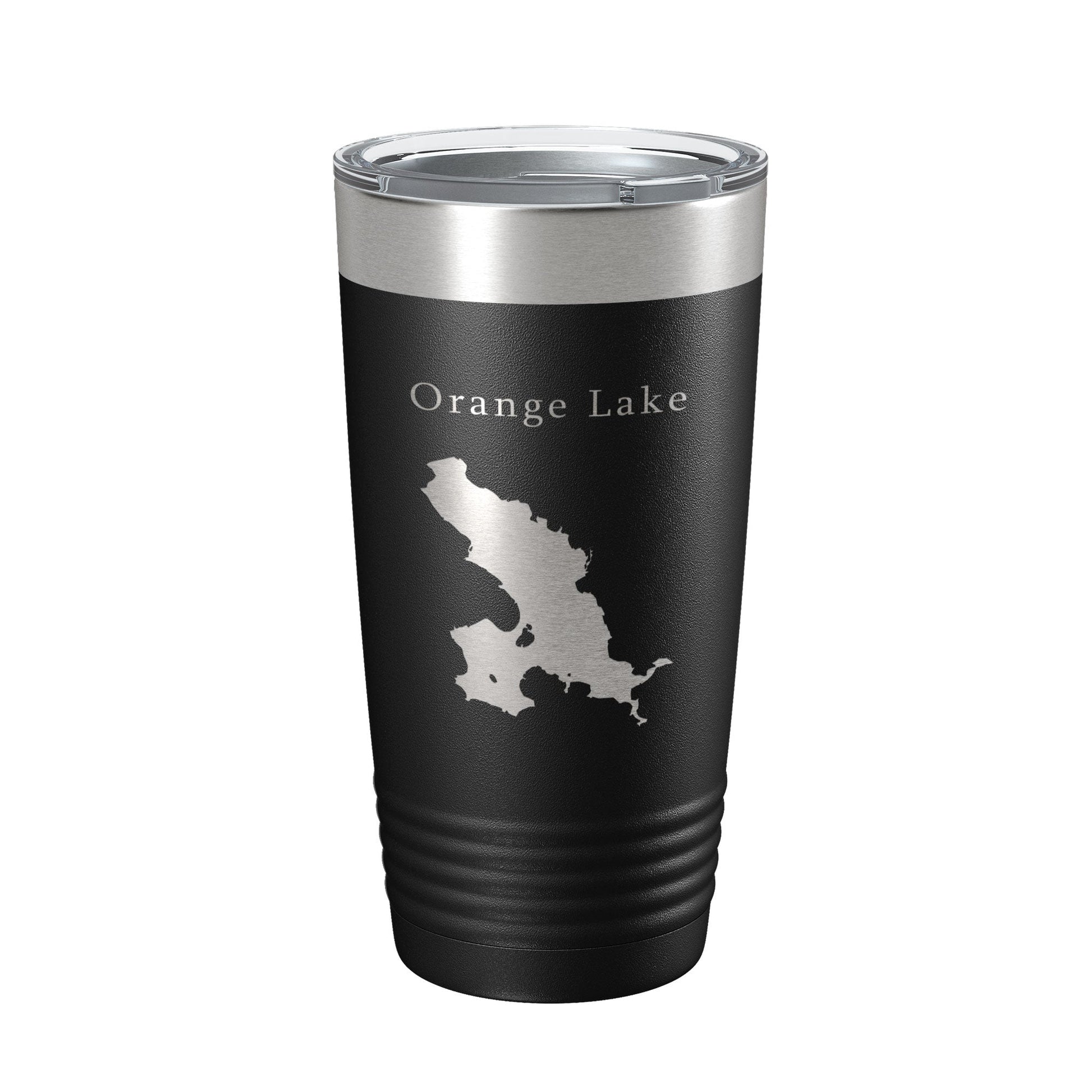 Orange Lake Map Tumbler Travel Mug Insulated Laser Engraved Coffee Cup Florida 20 oz-5