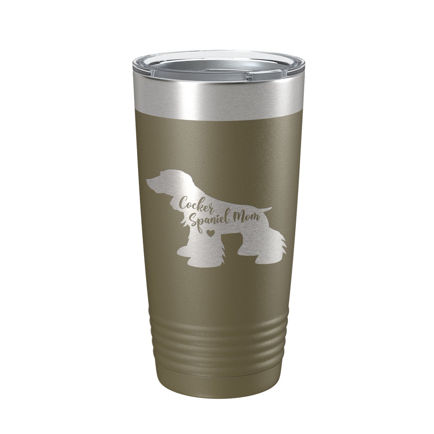 Cocker Spaniel Mom Tumbler Dog Travel Mug Gift Insulated Laser Engraved Coffee Cup 20 oz-21