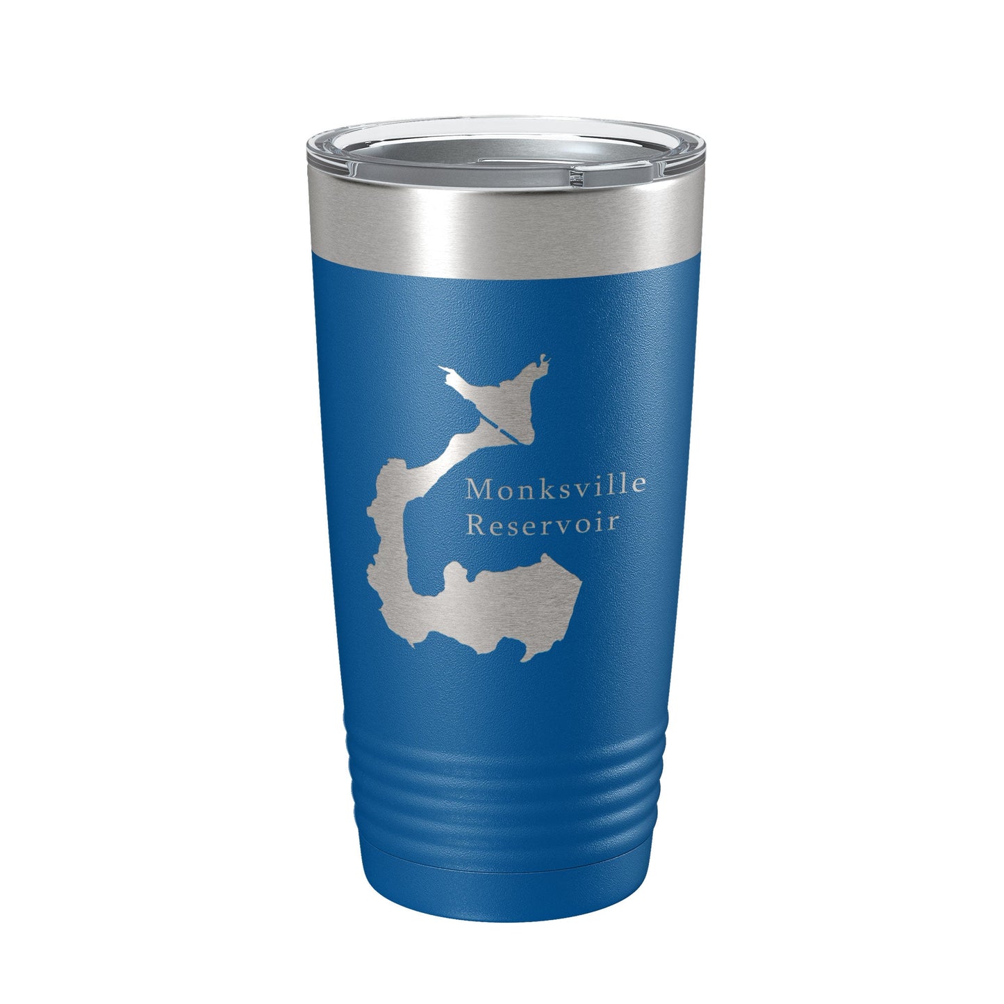Monksville Reservoir Tumbler Lake Map Travel Mug Insulated Laser Engraved Coffee Cup New Jersey 20 oz-6