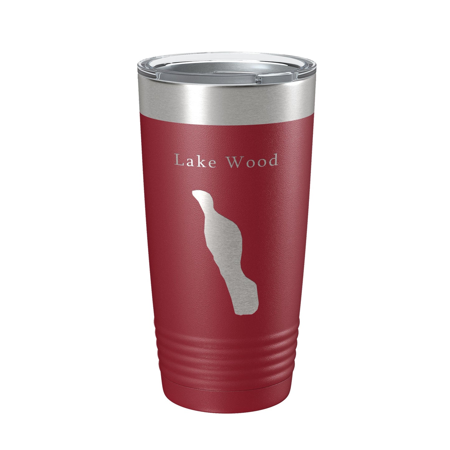Lake Wood Map Tumbler Travel Mug Insulated Laser Engraved Coffee Cup Acadia Maine 20 oz-18