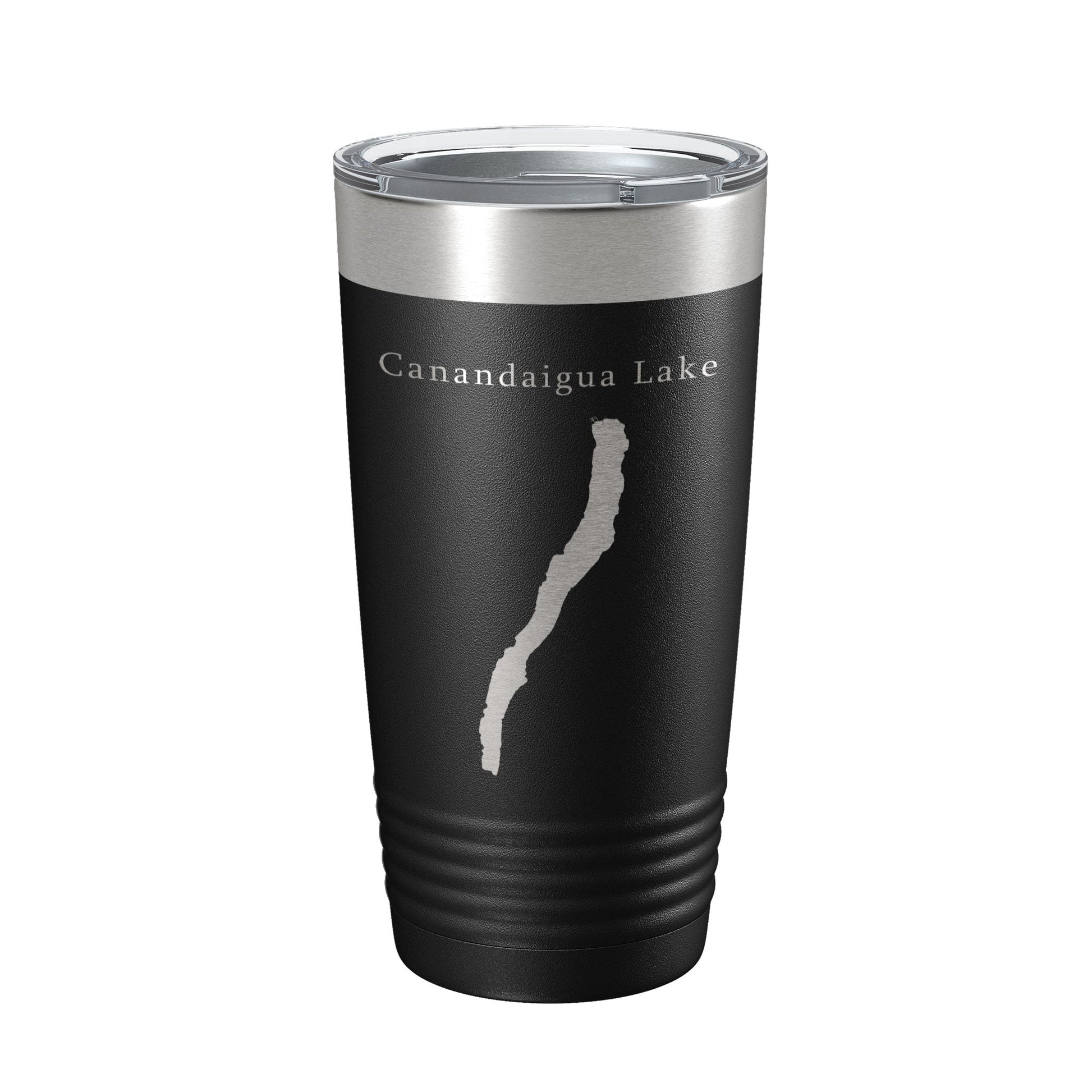 Canandaigua Lake Map Tumbler Travel Mug Insulated Laser Engraved Coffee Cup New York 20 oz-5