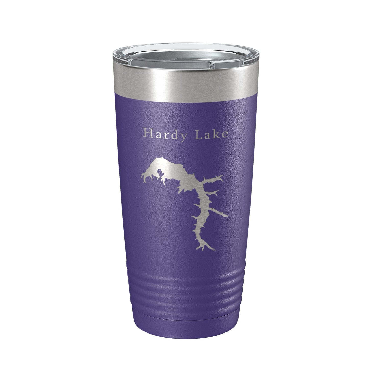 Hardy Lake Map Tumbler Travel Mug Insulated Laser Engraved Coffee Cup Indiana 20 oz-15