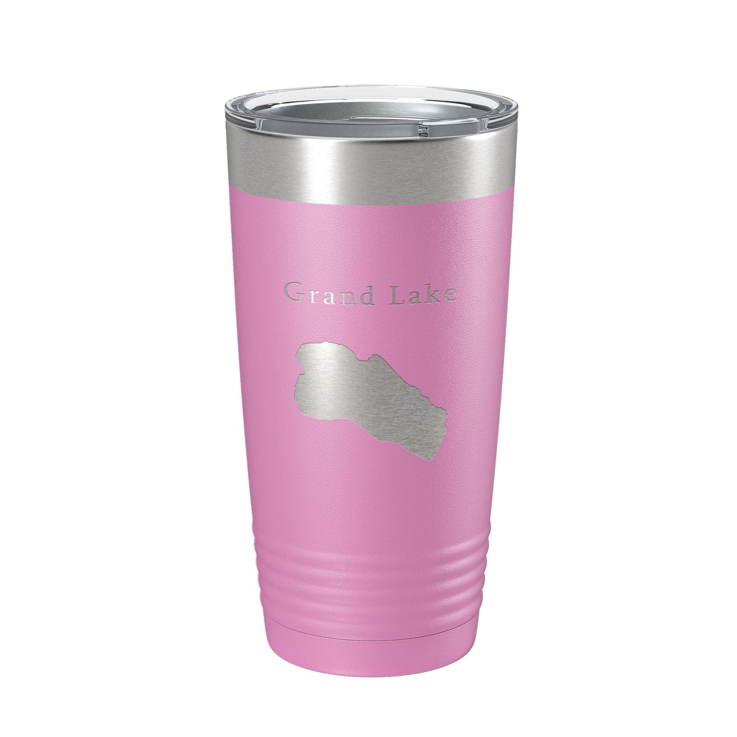 Grand Lake Map Tumbler Travel Mug Insulated Laser Engraved Coffee Cup Colorado 20 oz-14