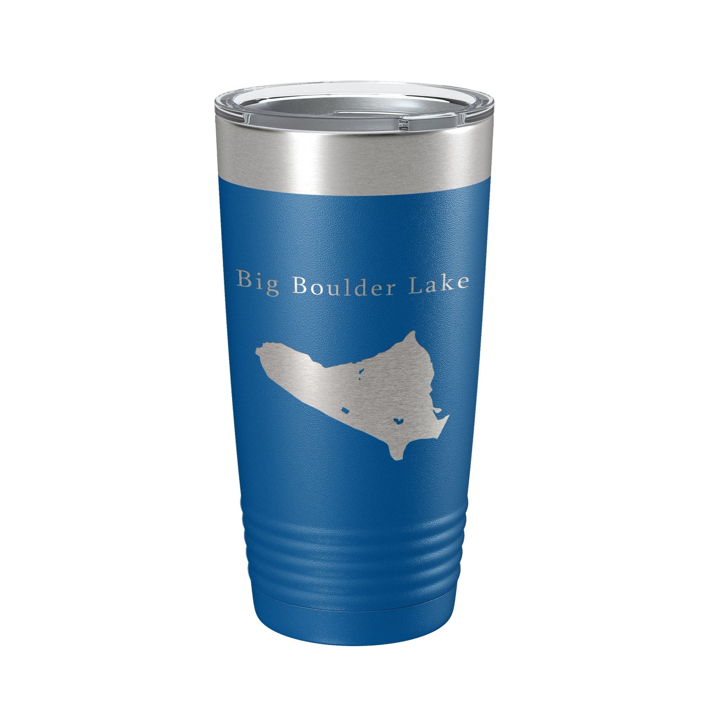 Big Boulder Lake Map Tumbler Travel Mug Insulated Laser Engraved Coffee Cup Pennsylvania 20 oz-6
