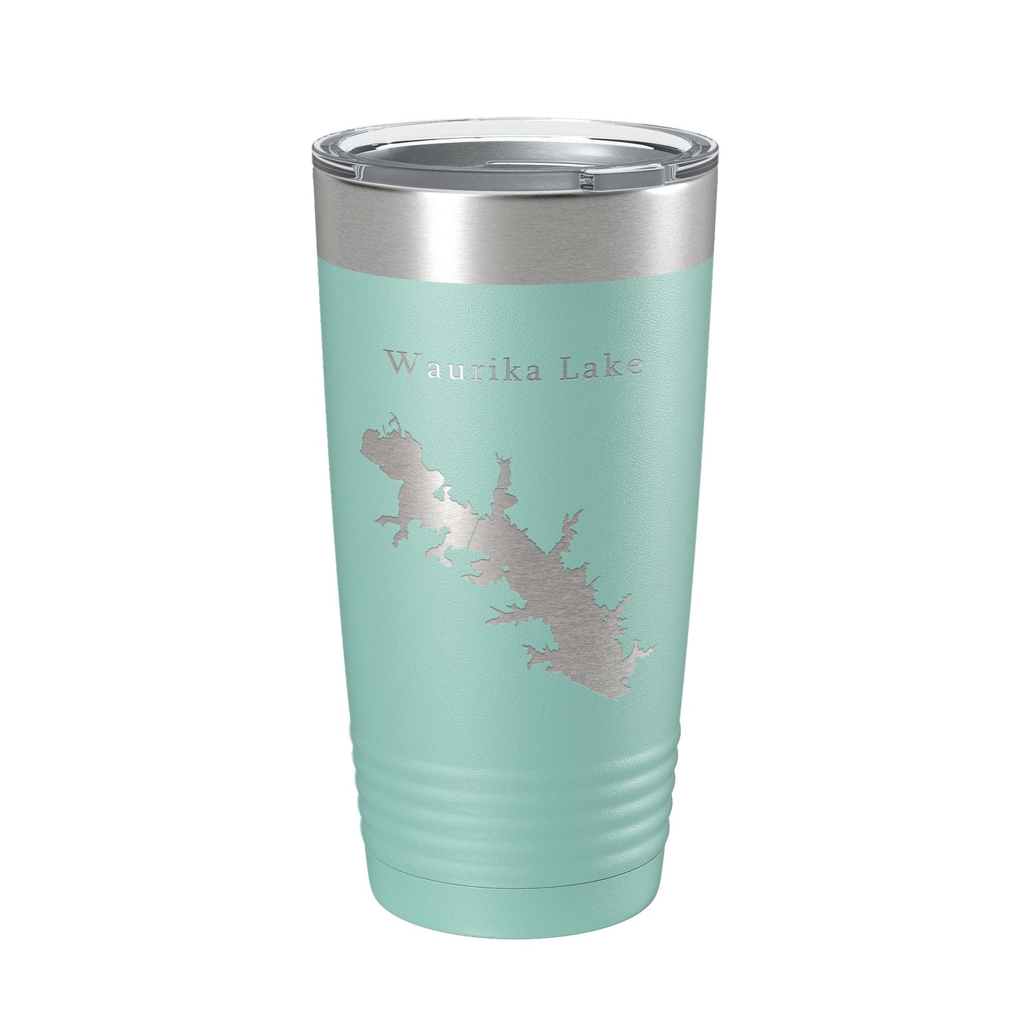 Waurika Lake Map Tumbler Travel Mug Insulated Laser Engraved Coffee Cup Oklahoma 20 oz-12