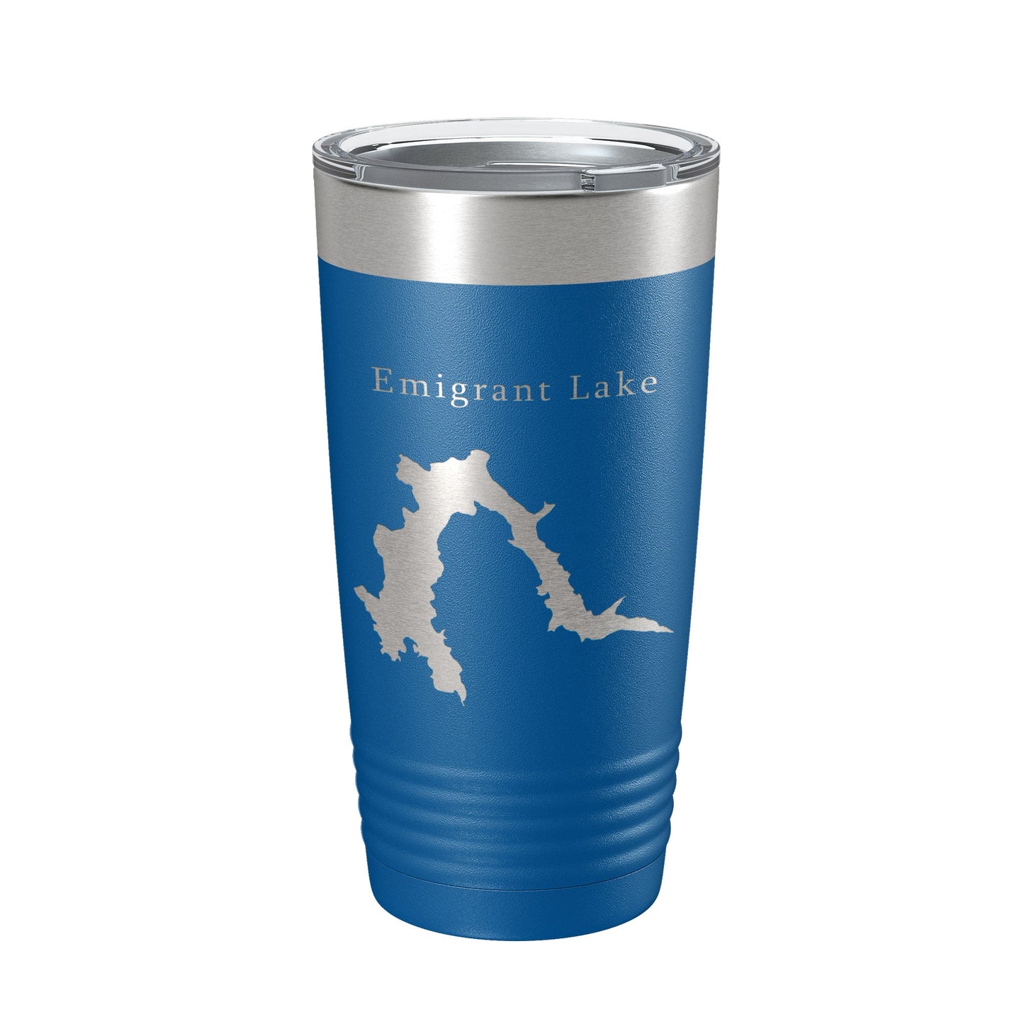 Emigrant Lake Map Tumbler Travel Mug Insulated Laser Engraved Coffee Cup Oregon 20 oz-6