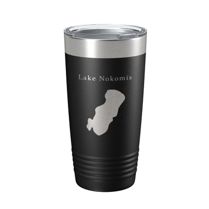 Lake Nokomis Map Tumbler Travel Mug Insulated Laser Engraved Coffee Cup Minnesota 20 oz-5