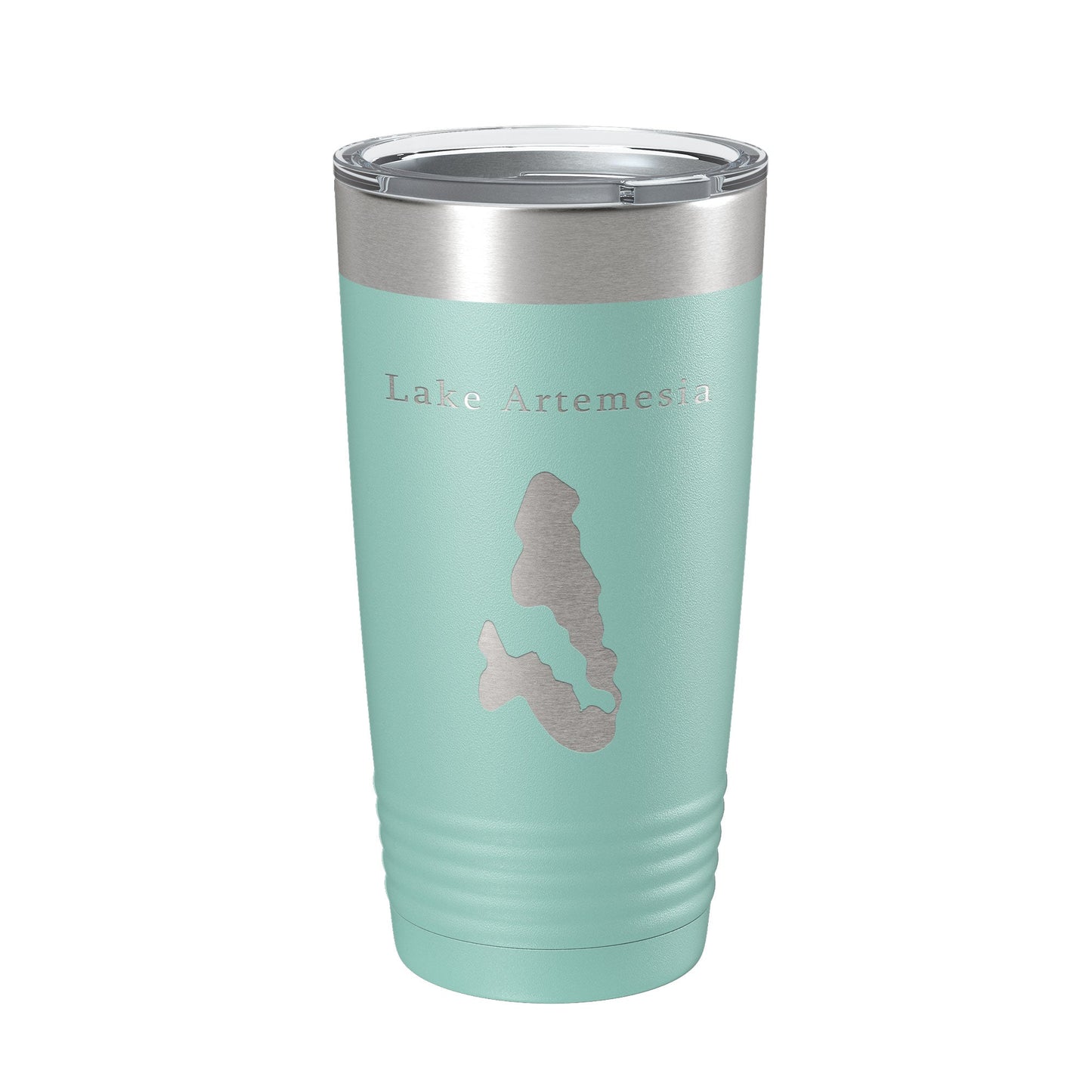 Lake Artemesia Map Tumbler Travel Mug Insulated Laser Engraved Coffee Cup Maryland 20 oz-12