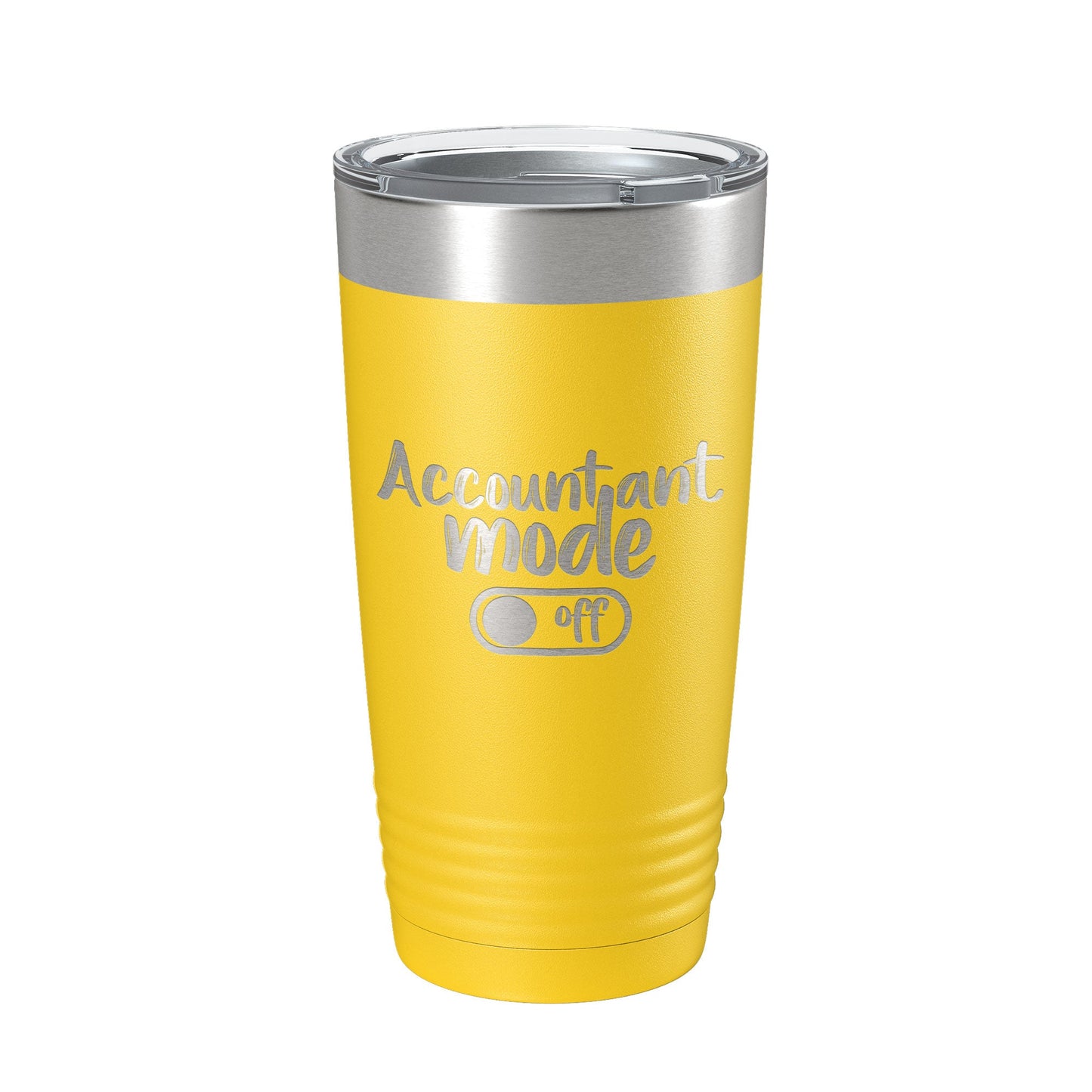 Accountant Mode Off Tumbler Travel Mug Insulated Laser Engraved CPA Retirement Gift Funny Coffee Cup 20 oz-19