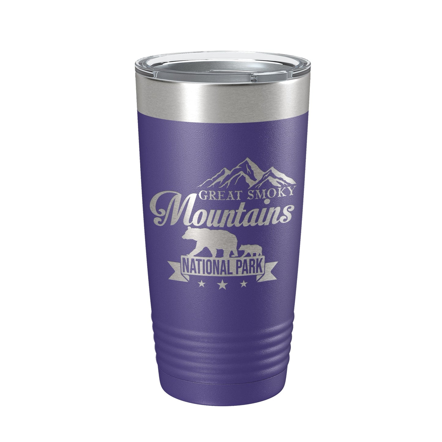 Great Smoky Mountains National Park Bear Tumbler GSMNP Travel Mug Gift Insulated Laser Engraved Coffee Cup 20 oz-15
