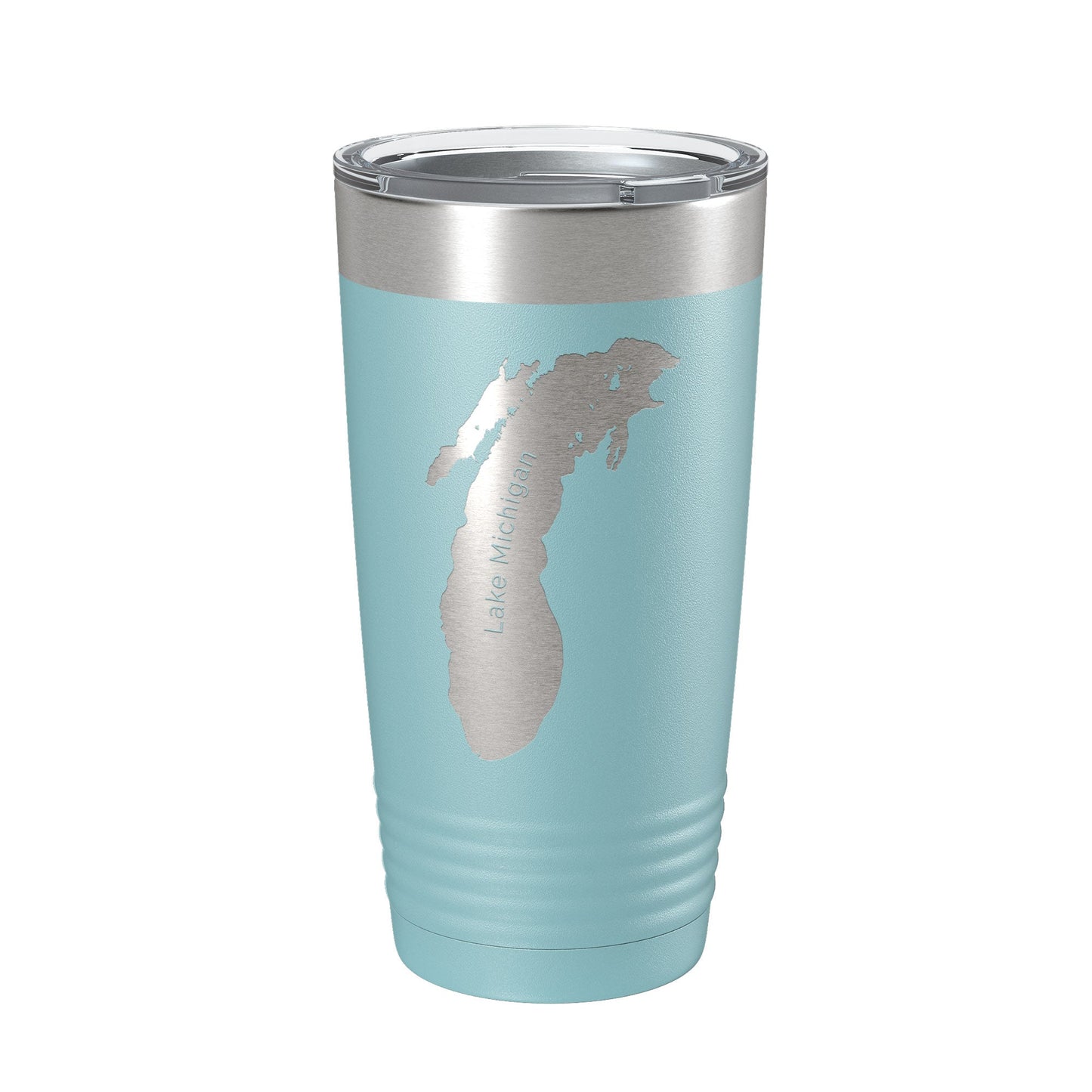 Lake Michigan Map Tumbler Travel Mug Insulated Laser Engraved Coffee Cup Illinois Wisconsin Indiana Michigan 20 oz-13