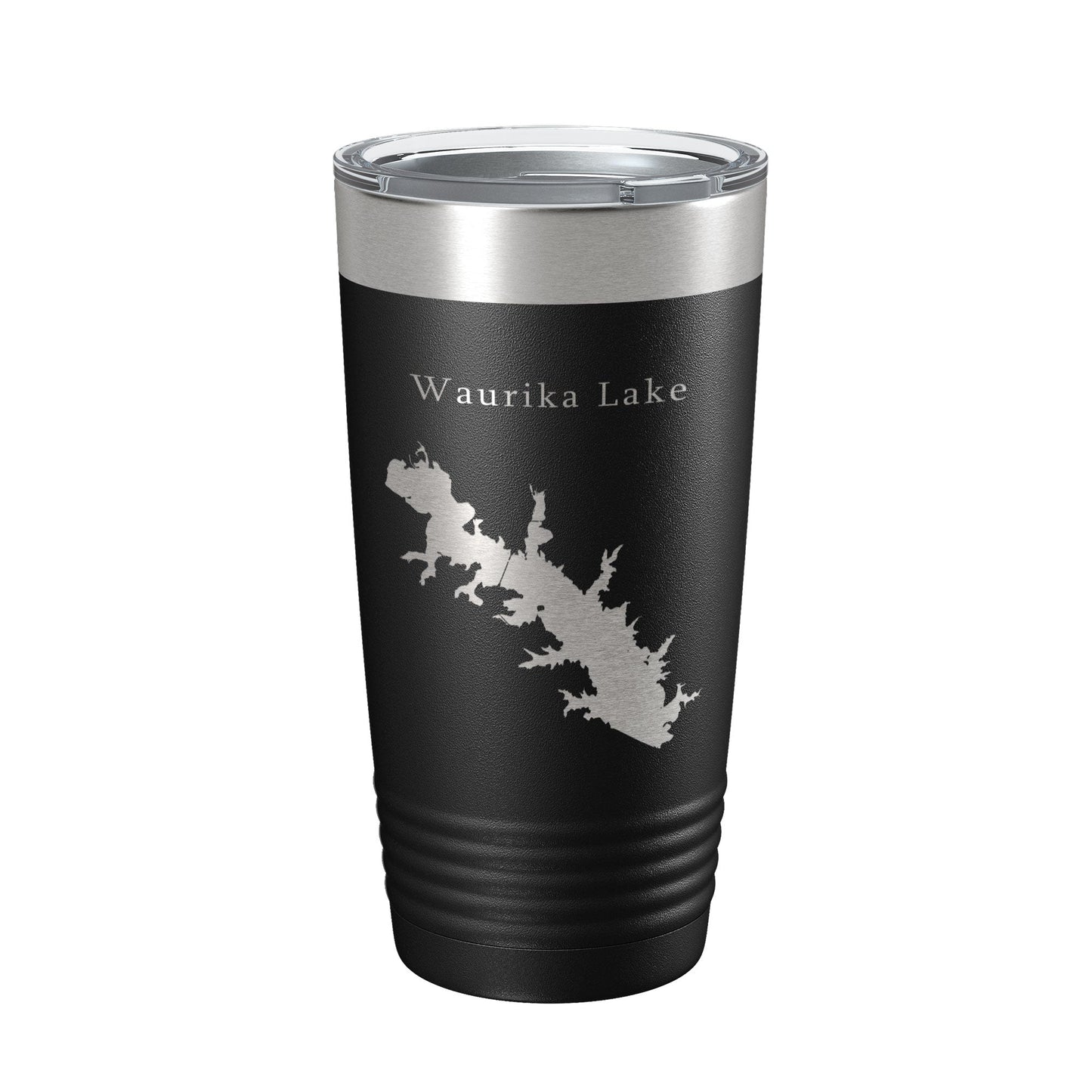 Waurika Lake Map Tumbler Travel Mug Insulated Laser Engraved Coffee Cup Oklahoma 20 oz-5