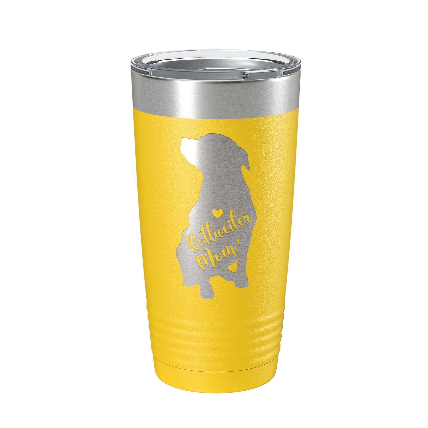Rottweiler Mom Tumbler Dog Travel Mug Gift Insulated Laser Engraved Coffee Cup Rottie 20 oz-19