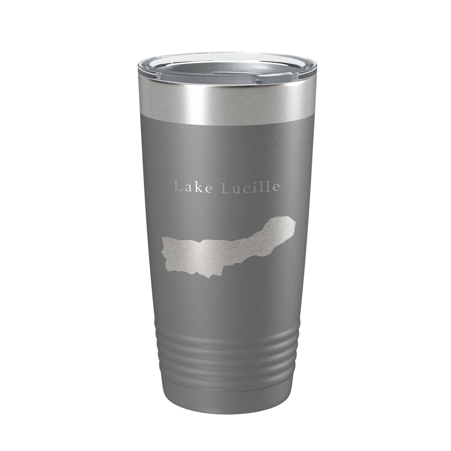Lake Lucille Map Tumbler Travel Mug Insulated Laser Engraved Coffee Cup Alaska 20 oz-16