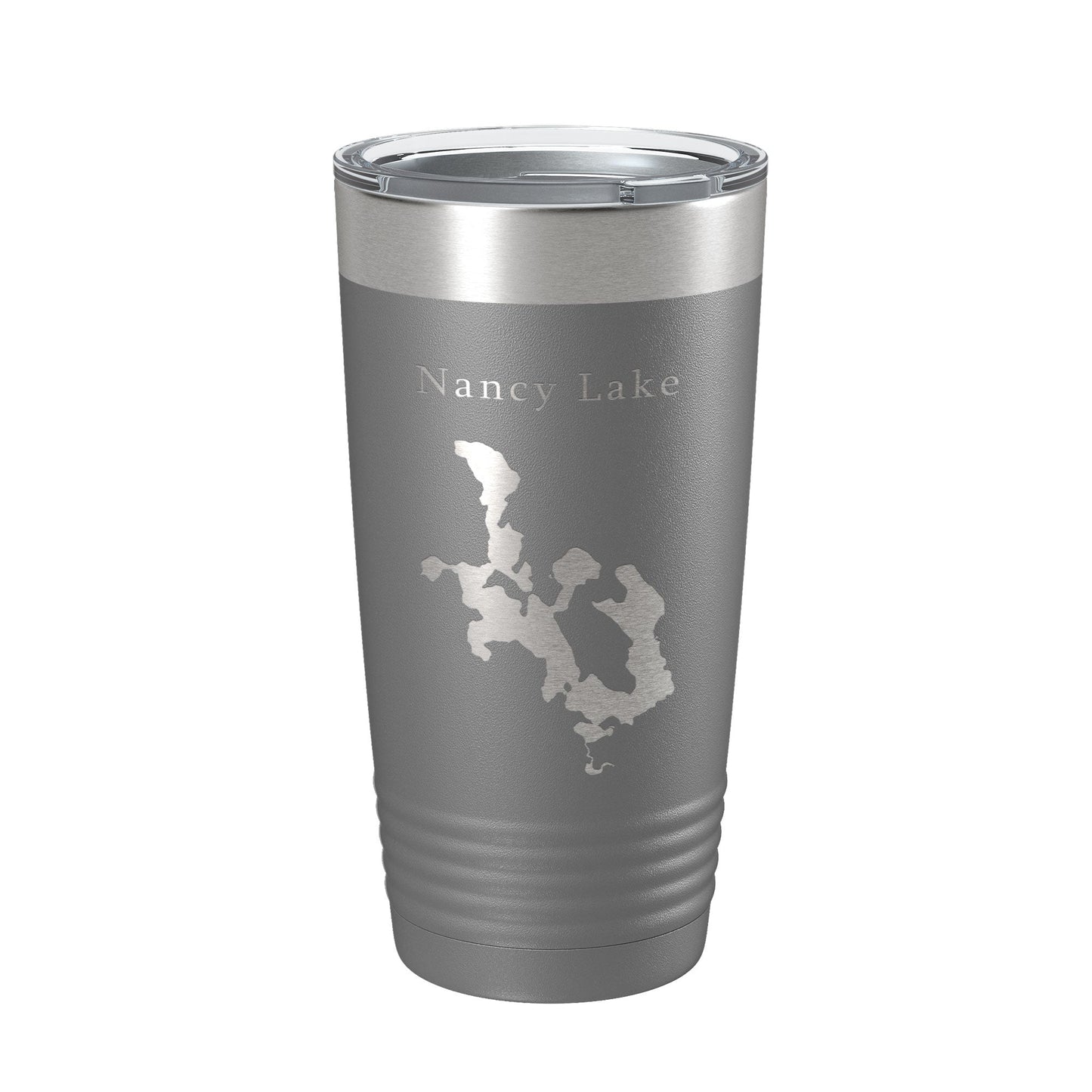 Nancy Lake Map Tumbler Travel Mug Insulated Laser Engraved Coffee Cup Alaska 20 oz-16