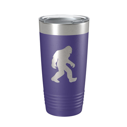 Bigfoot Tumbler Sasquatch Travel Mug Insulated Laser Engraved Coffee Cup Outdoorsman Gift Bigfoot Shadow Yeti Silhouette 20 oz-15