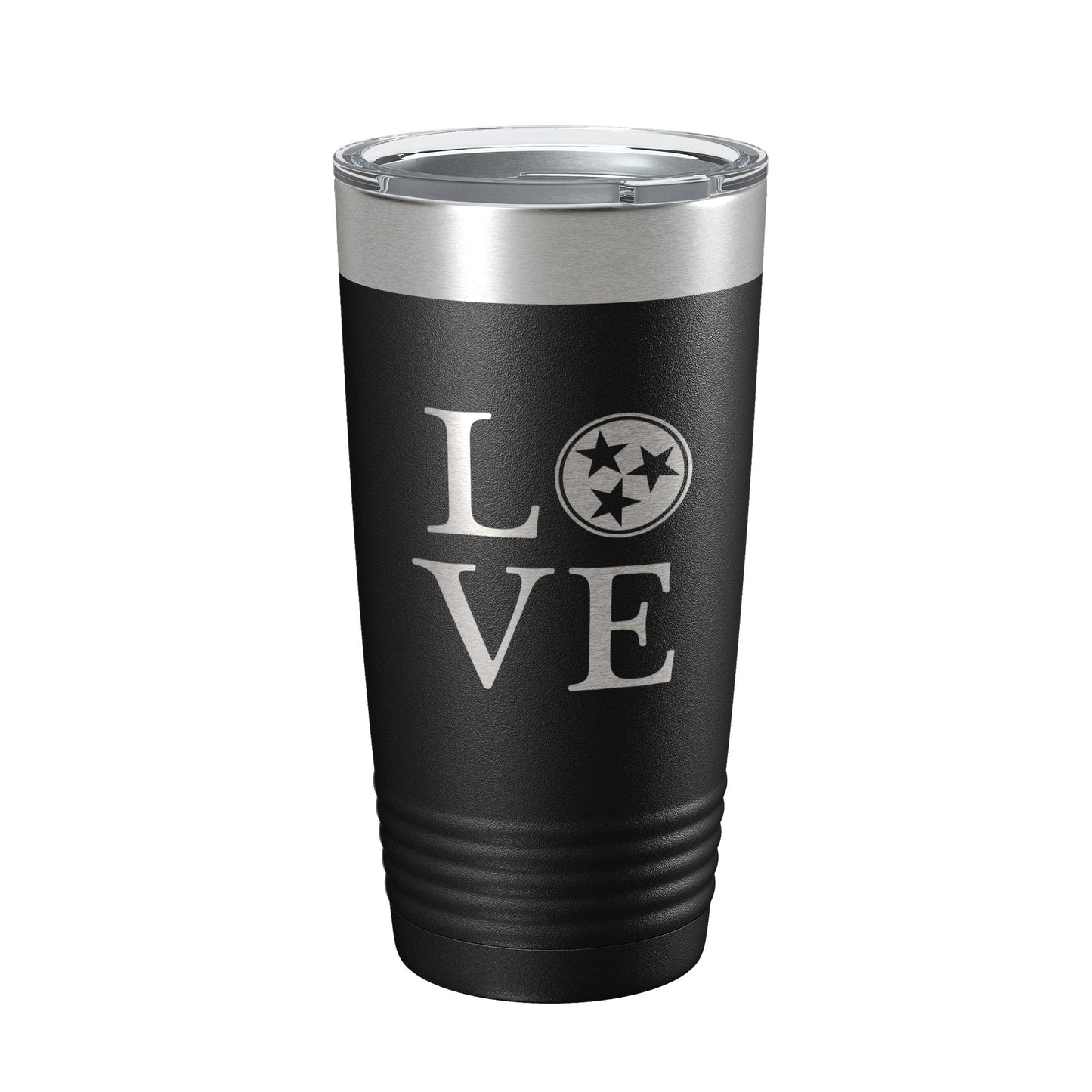 Tennessee Tristar Tumbler Love TN Travel Mug Gift Insulated Laser Engraved Coffee Cup Symbol 20 oz-5