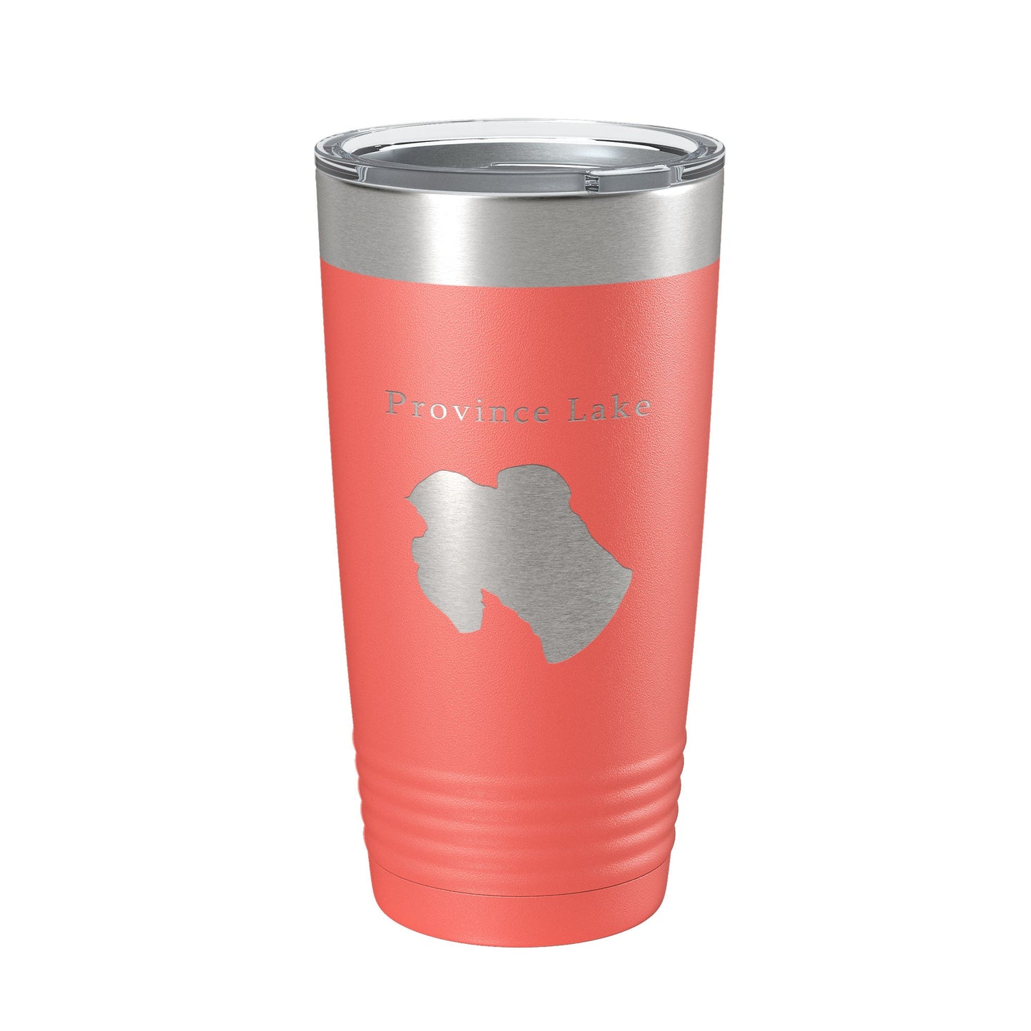 Province Lake Map Tumbler Travel Mug Insulated Laser Engraved Coffee Cup New Hampshire 20 oz-20