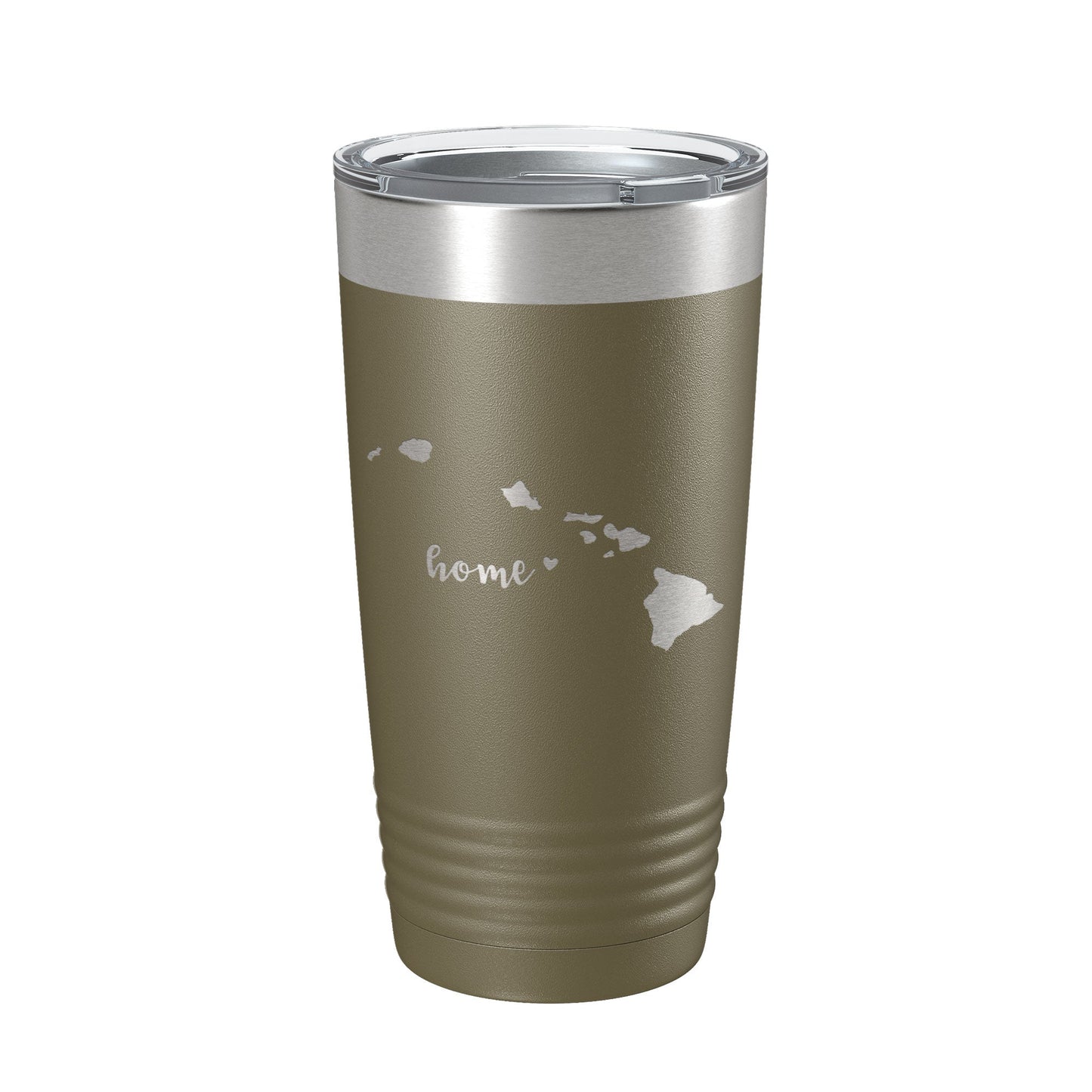 Hawaii Tumbler Home State Travel Mug Insulated Laser Engraved Map Coffee Cup 20 oz-21