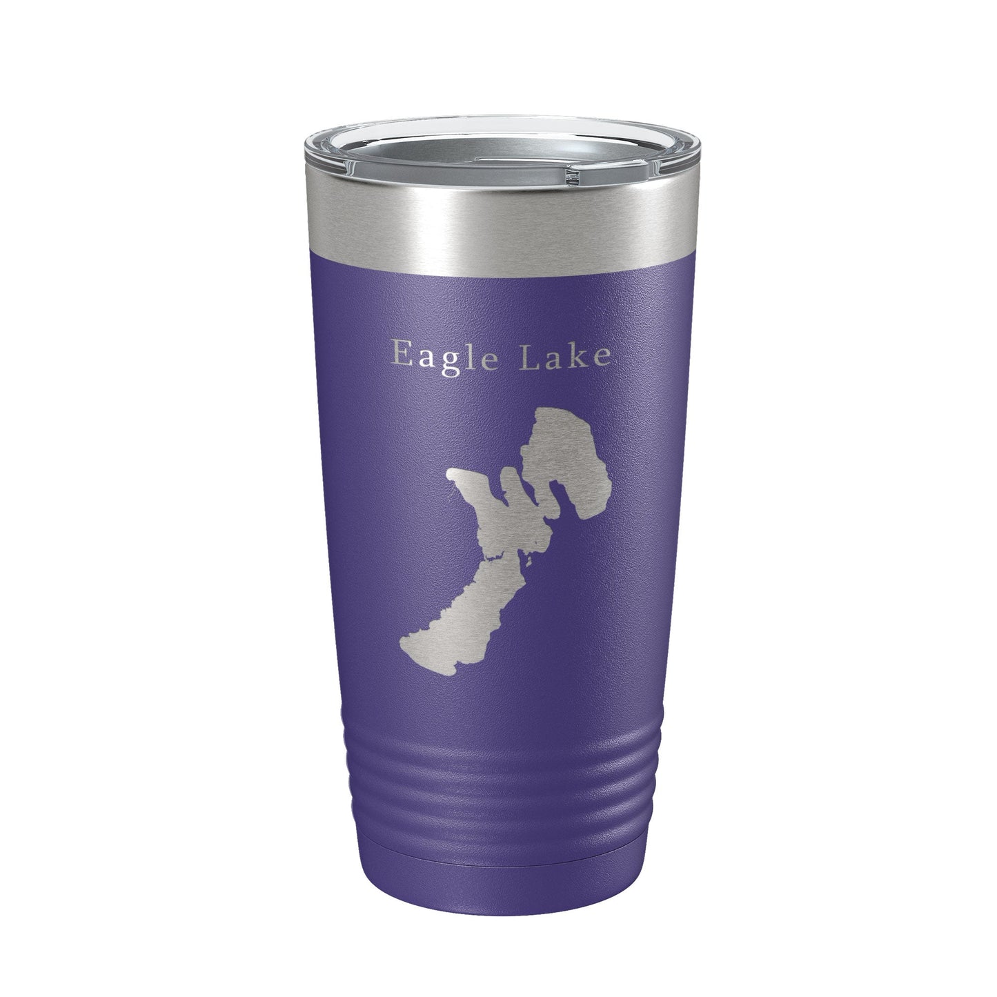 Eagle Lake Map Tumbler Travel Mug Insulated Laser Engraved Coffee Cup California 20 oz-15