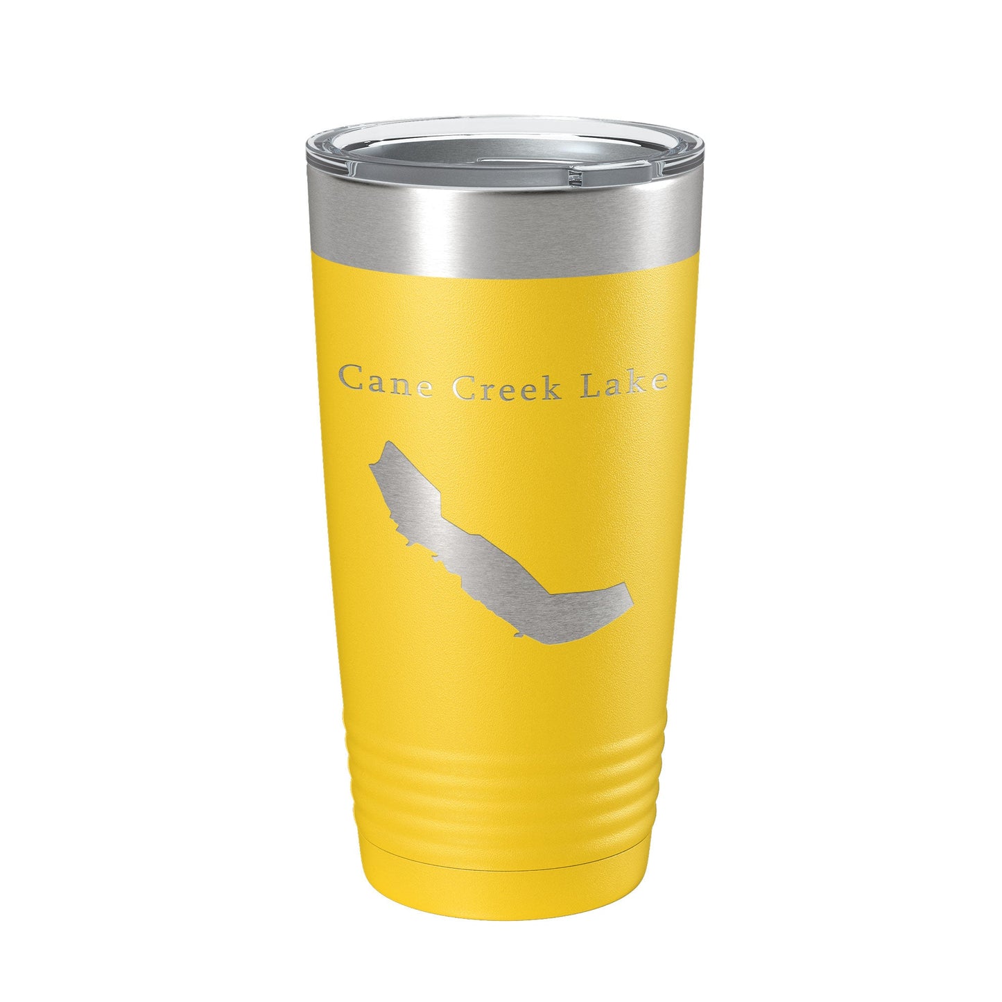 Cane Creek Lake Map Tumbler Travel Mug Insulated Laser Engraved Coffee Cup Arkansas 20 oz-19