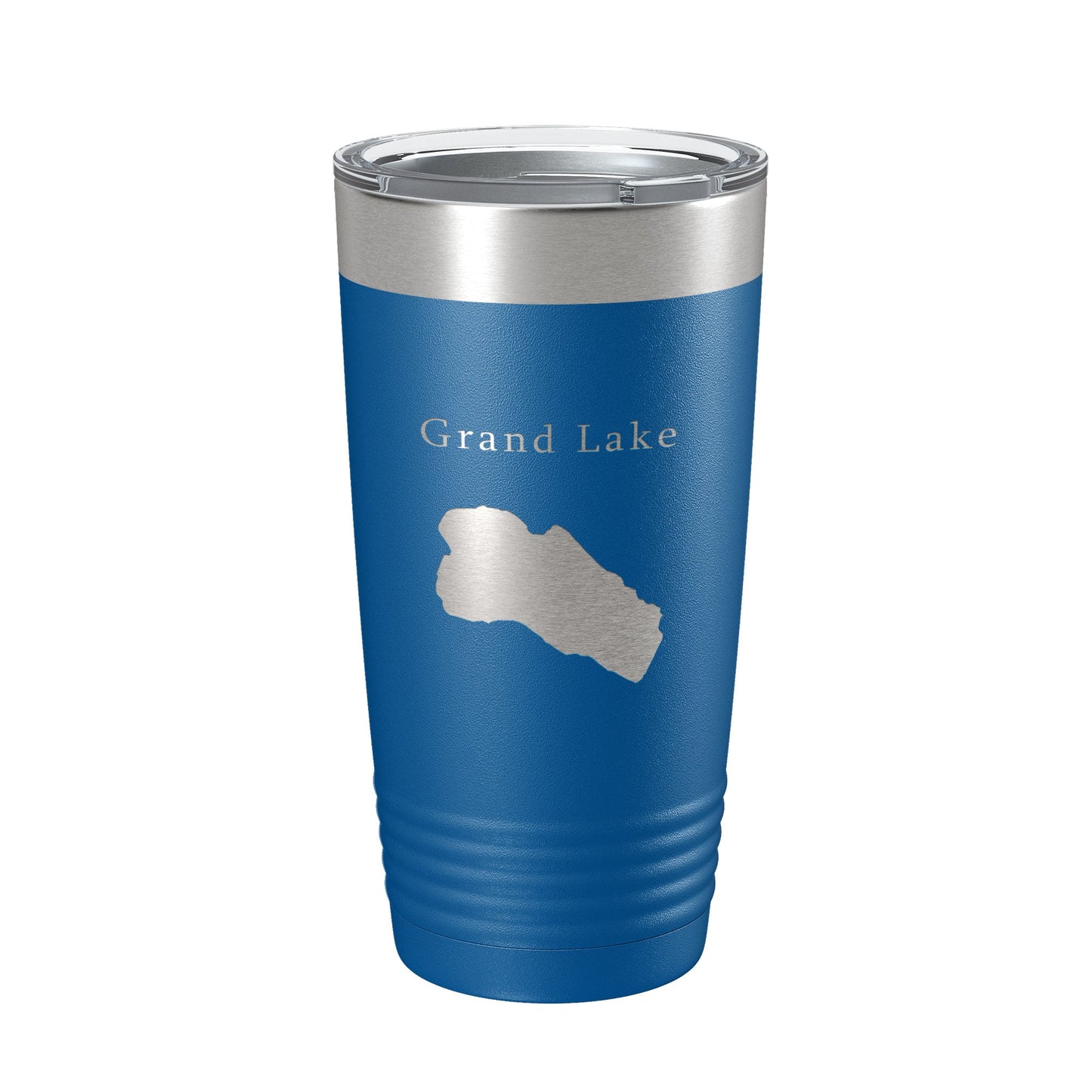 Grand Lake Map Tumbler Travel Mug Insulated Laser Engraved Coffee Cup Colorado 20 oz-6
