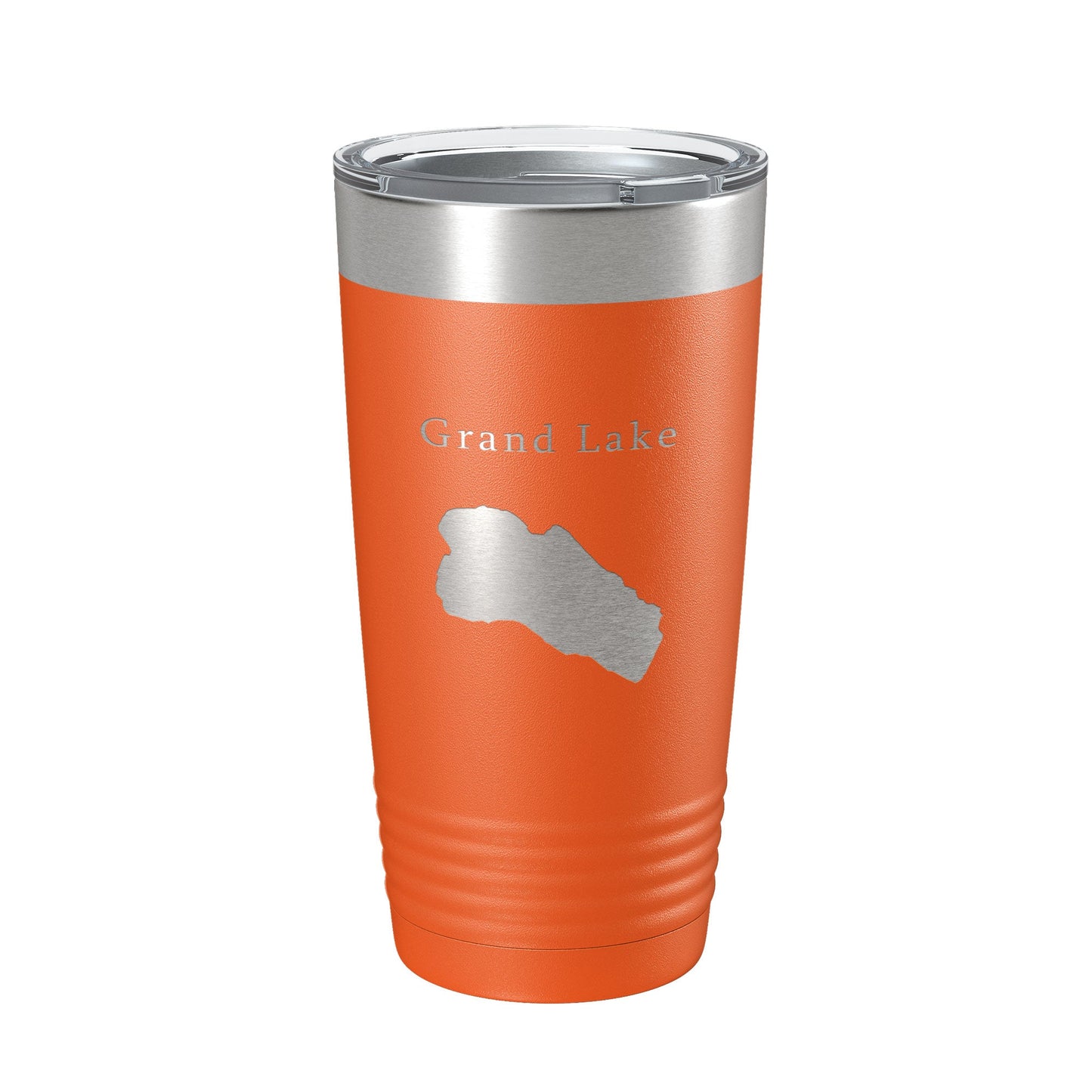 Grand Lake Map Tumbler Travel Mug Insulated Laser Engraved Coffee Cup Colorado 20 oz-17