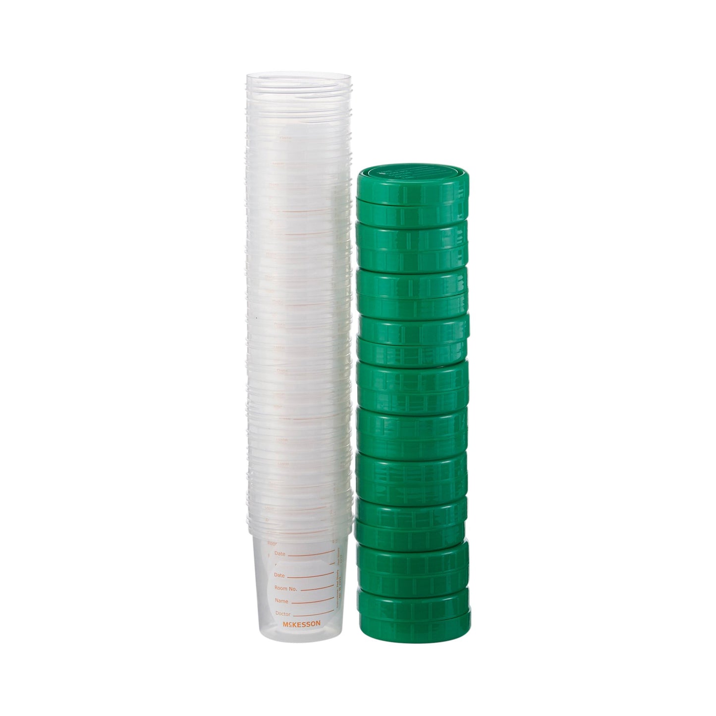 Specimen Container McKesson 120 mL (4 oz.) Screw Cap NonSterile