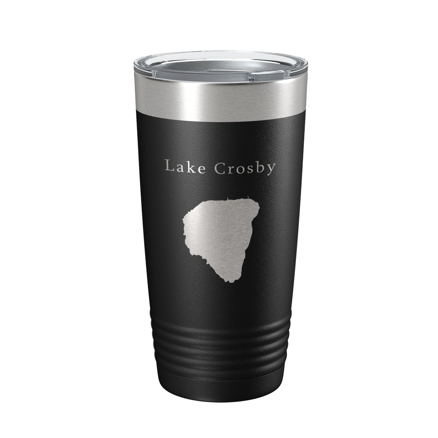 Lake Crosby Map Tumbler Travel Mug Insulated Laser Engraved Coffee Cup Florida 20 oz-5