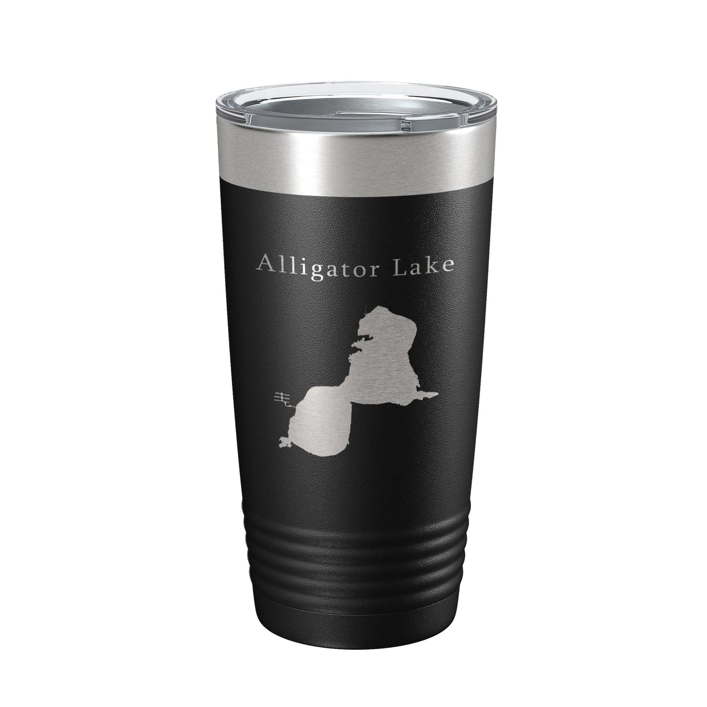 Alligator Lake Map Tumbler Travel Mug Insulated Laser Engraved Coffee Cup Osceola Kissimmee Florida 20 oz-5