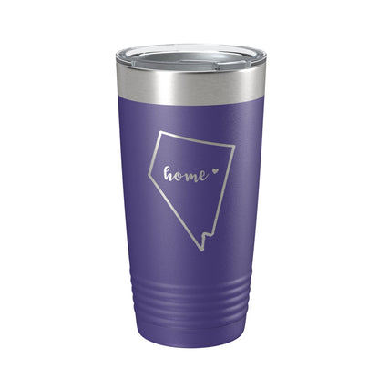 Nevada Tumbler Home State Travel Mug Insulated Laser Engraved Map Coffee Cup 20 oz-15