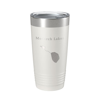 Monarch Lakes Map Tumbler Travel Mug Insulated Laser Engraved Coffee Cup California 20 oz-7