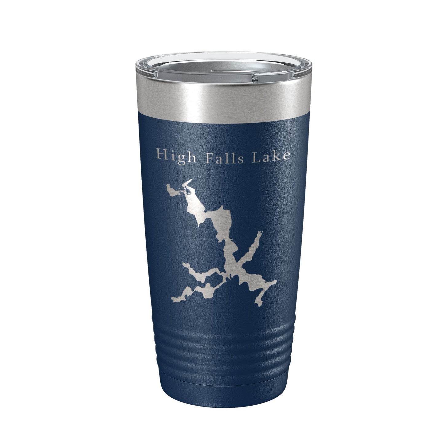 High Falls Lake Map Tumbler Travel Mug Insulated Laser Engraved Coffee Cup Georgia 20 oz-8