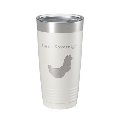 Lake Sovereign Map Tumbler Travel Mug Insulated Laser Engraved Coffee Cup Georgia 20 oz-7