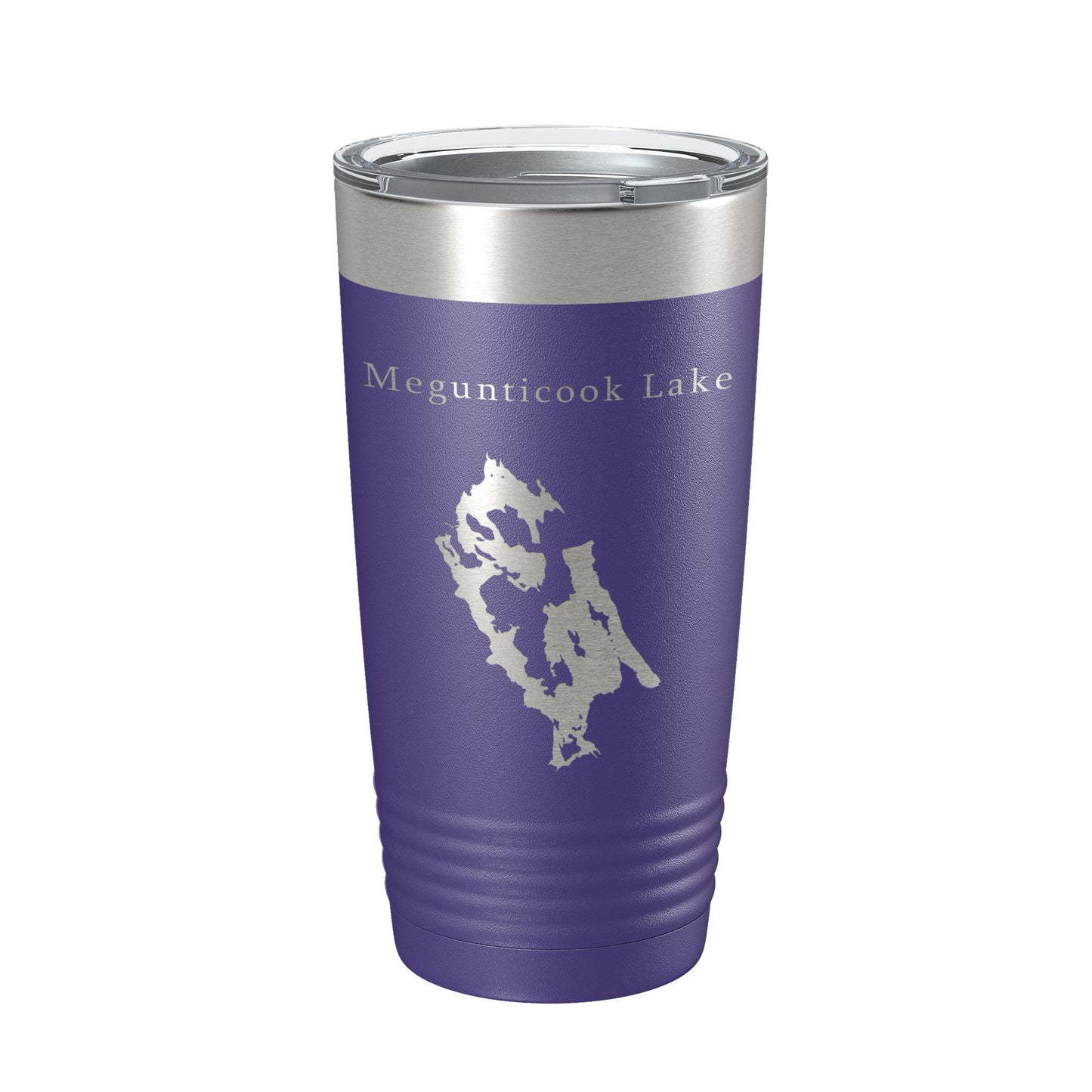 Megunticook Lake Map Tumbler Travel Mug Insulated Laser Engraved Coffee Cup Maine 20 oz-15