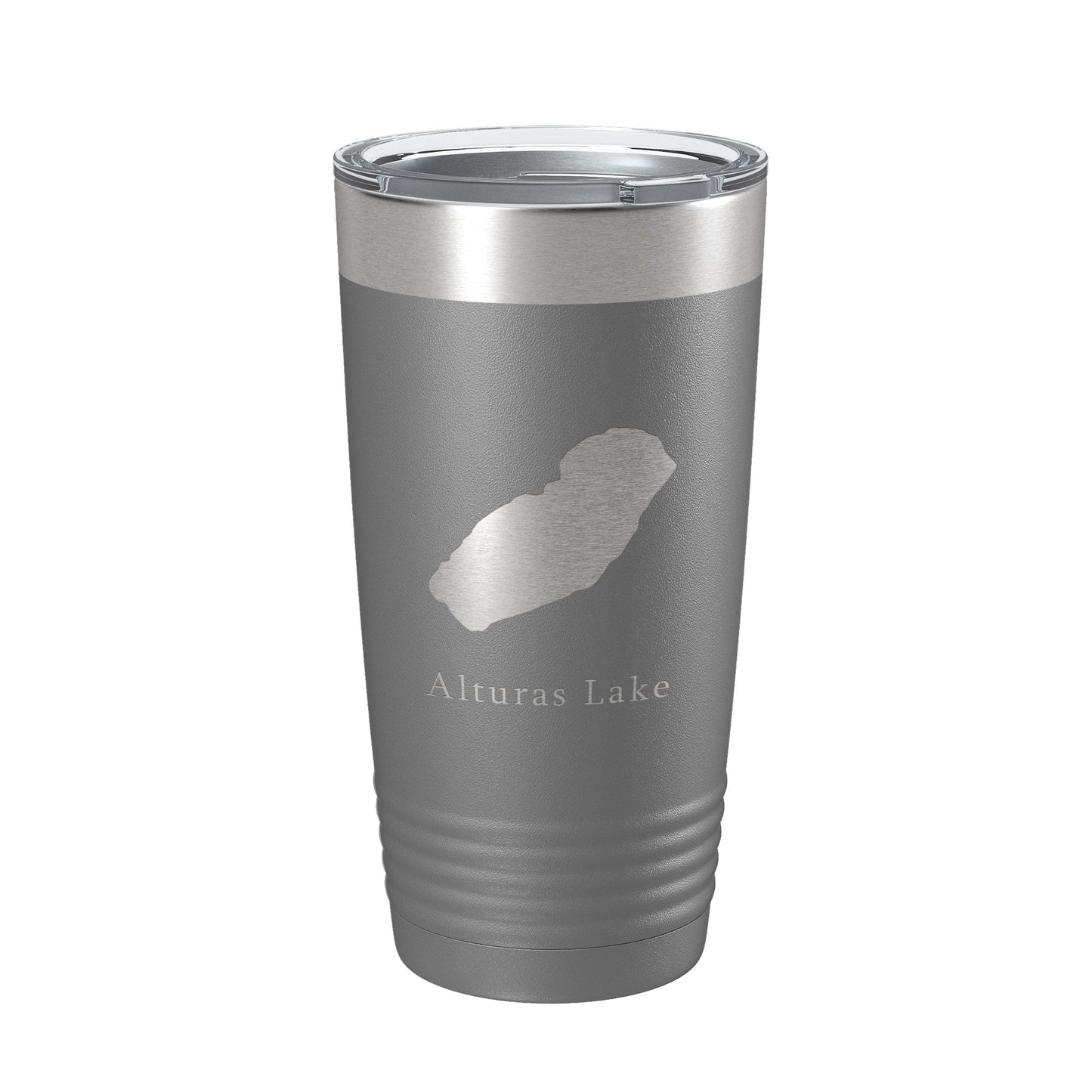 Alturas Lake Map Tumbler Travel Mug Insulated Laser Engraved Coffee Cup Idaho 20 oz-16