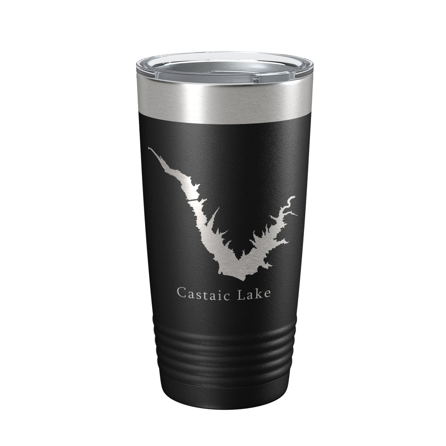 Castaic Lake Map Tumbler Travel Mug Insulated Laser Engraved Coffee Cup California 20 oz-5
