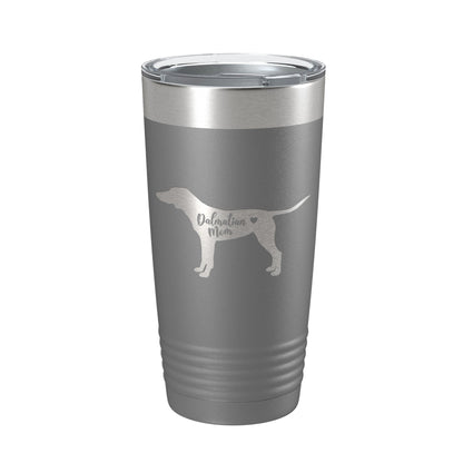 Dalmatian Mom Tumbler Dog Travel Mug Gift Insulated Laser Engraved Coffee Cup 20 oz-16